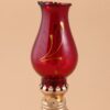 Persian Glass Kerosene Oil Lamp with Shah Abbasi Design Suitable for Home Decor