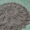 Persian Handmade Macrame Floor Rug - Perfect Piece for Minimalist and Bohemian Interiors
