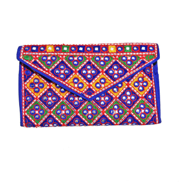 Persian Handmade Women’s Clutch Bag - Suzani Embroidery in Pink