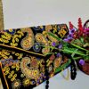 Persian Handmade Women’s Clutch Bag - Suzani Embroidery with Paisley Design