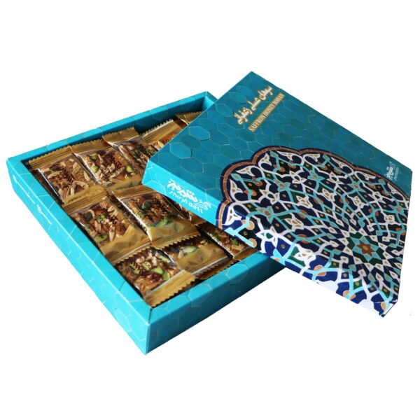 Sohan Bites – Honey, Saffron & Rosewater Delights from Iran 400 gr, (3x)