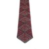 Persian Men's Necktie - Traditional Intricate Embroidered in Red