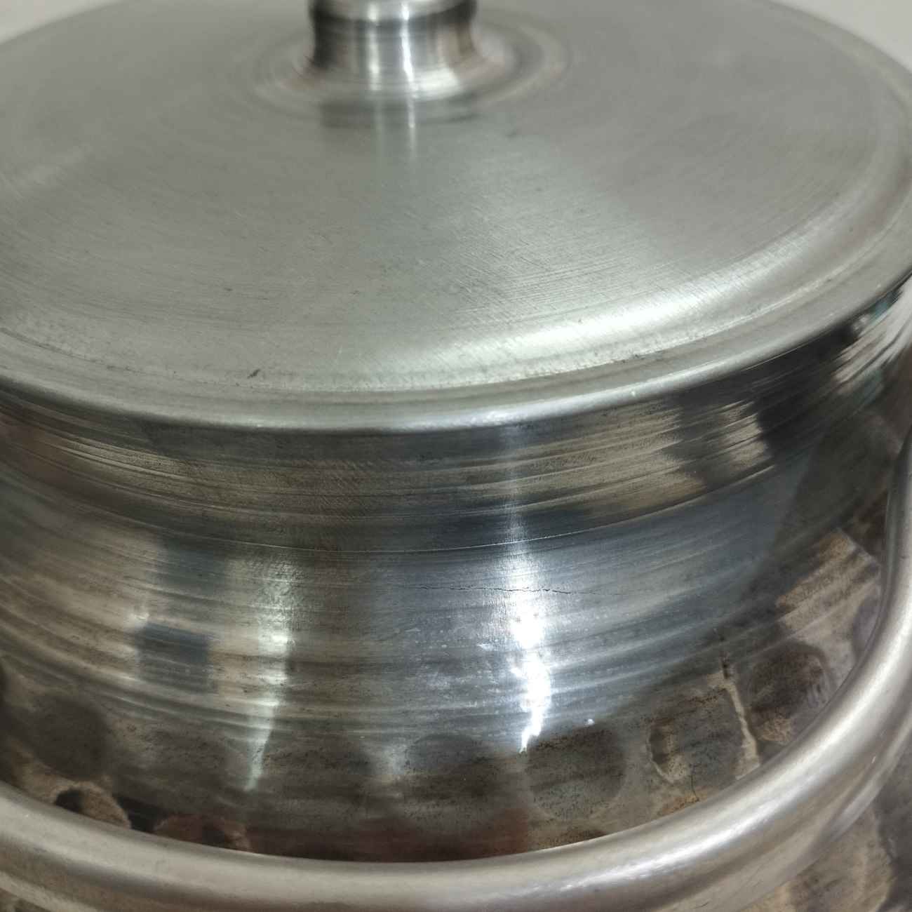 Persian Metal Double Teapot Durable for Exquisite Tea Brewing