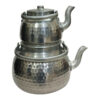 Persian Metal Double Teapot Durable for Exquisite Tea Brewing