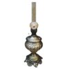 Persian Metal Kerosene Oil Lamp in Qajar Design – Antique Lighting for Home Decor