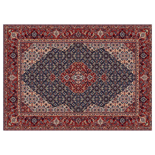 Persian Pillowcase with Traditional Carpet Design & Richly Detailed (Pack of 2)