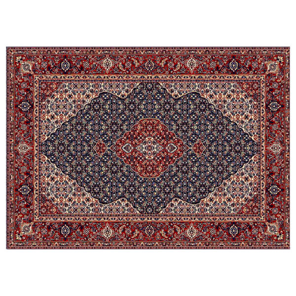 Persian Pillowcase with Traditional Carpet Design & Richly Detailed (Pack of 2)