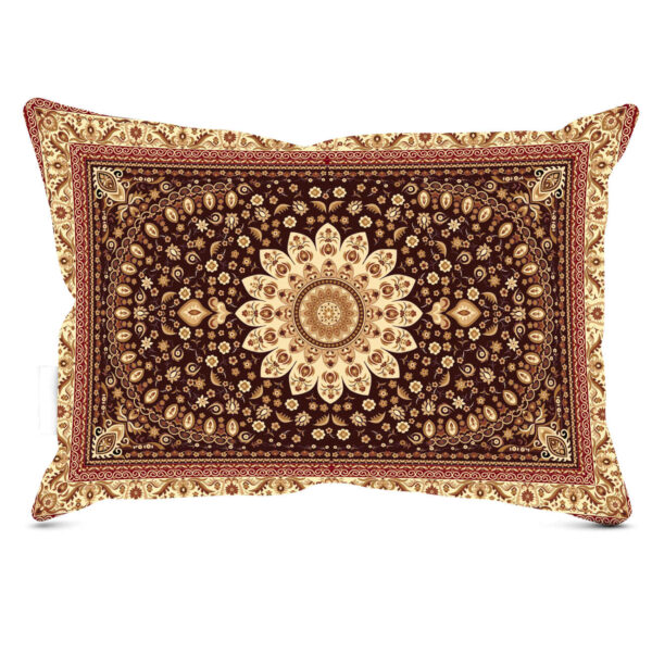 Persian Pillowcase with Vintage and Ornamental Details (Pack of 2)