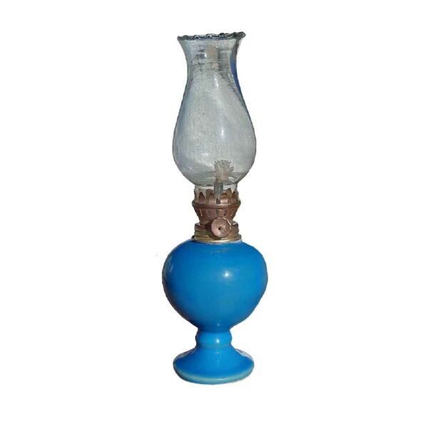 Persian Pottery Kerosene Oil Lamp Suitable for Home Decor & Outdoor