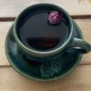 Persian Pottery Teacup & Saucer with Handle Suitable for Tea
