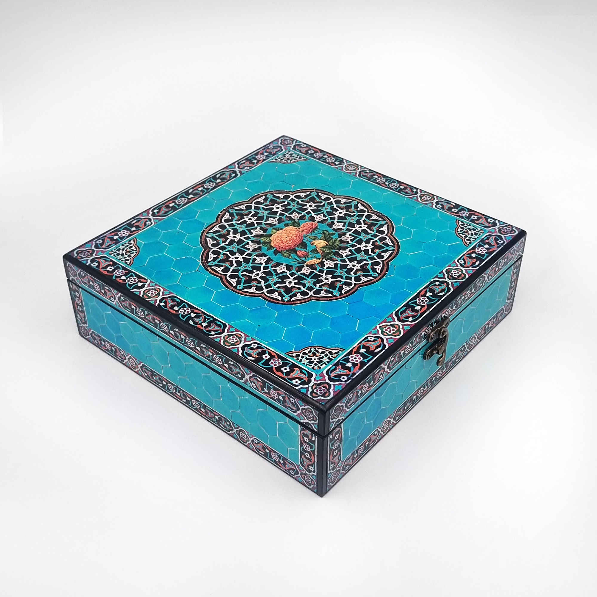 Persian Saffron Gift Box – 5 Grams – Housewarming Set with Cardamom, Teapot & Mortar