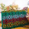 Persian Traditional Women’s Clutch Bag - Suzani Embroidery in Green