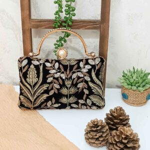 Persian Women’s Clutch Bag – Suzani Embroidery Trendy Handmade Design