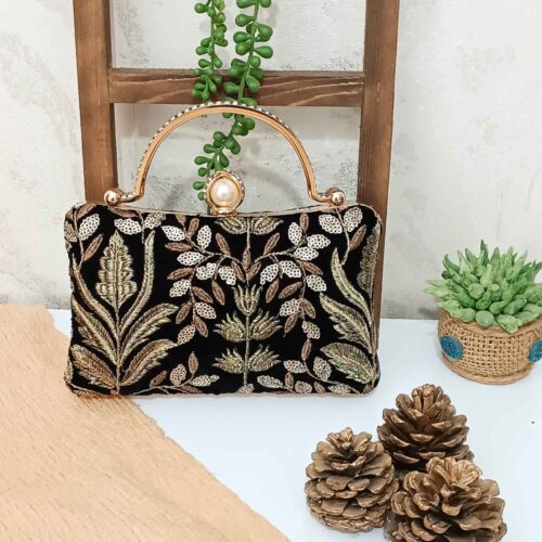 Persian Women’s Clutch Bag – Suzani Embroidery Trendy Handmade Design