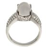 Persian Women's Silver Agate Ring - Featuring a Natural Agate Gemstone