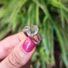 Persian Women's Silver Agate Ring - Featuring a Natural Agate Gemstone