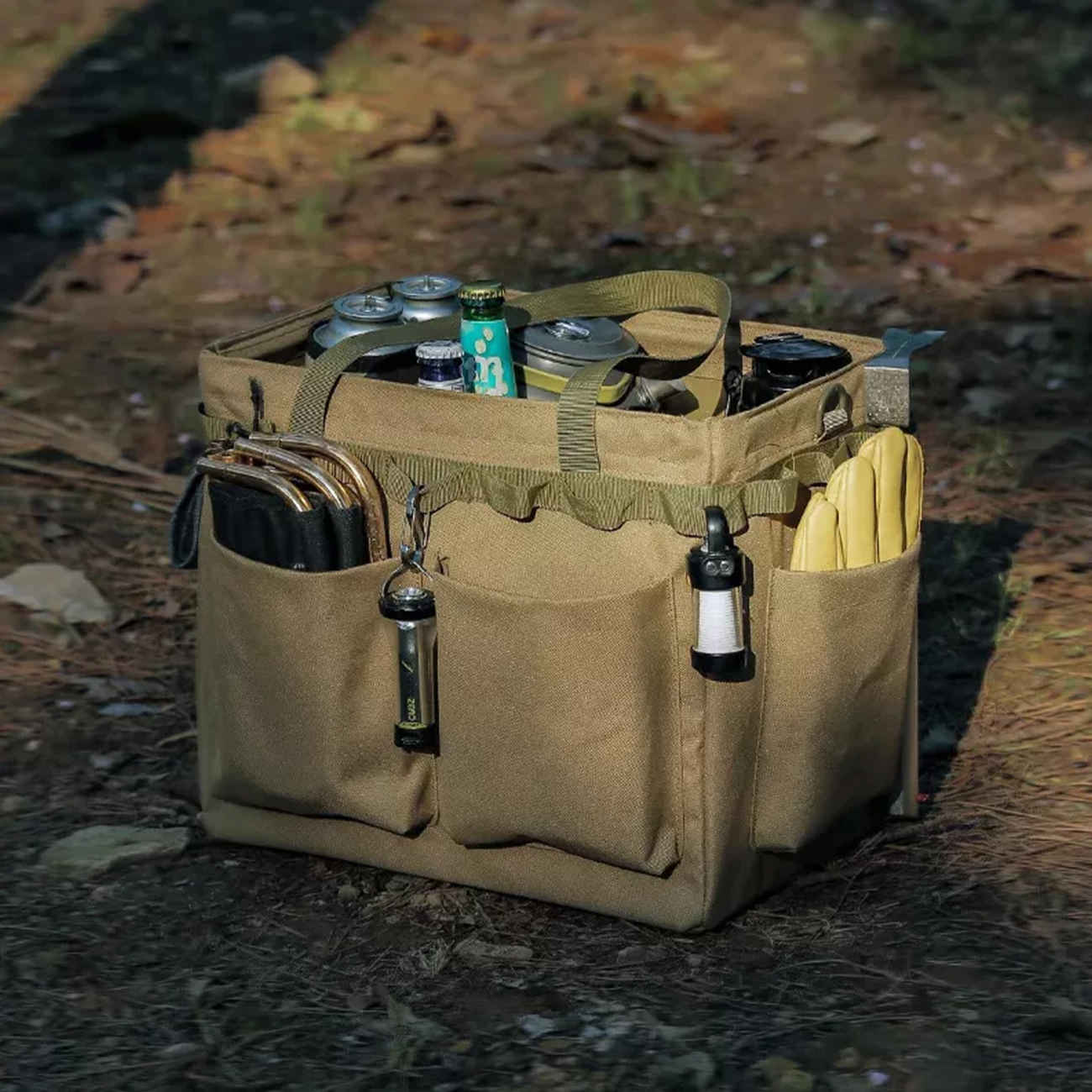 Picnic Bag – Perfect for Camping with Adjustable Shoulder Strap & Stylish Design