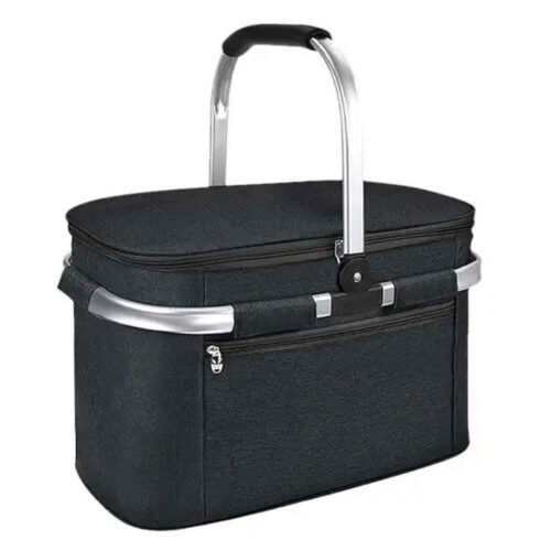Picnic Bag – Perfect for Camping with Steel Handle Suitable for Food & Drink