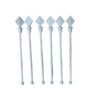 Plastic Bar Spoon - Suitable for Mixing Drink Pack of 6