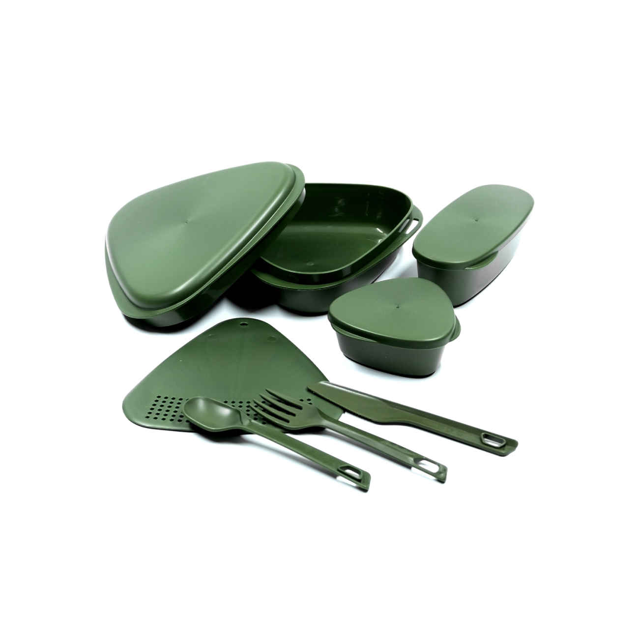 Portable Camping Tableware Set of 8 Travel Containers