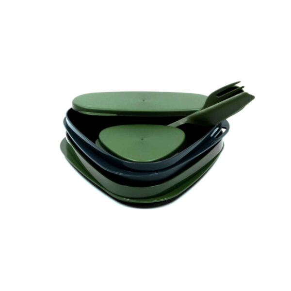 Portable Camping Tableware Set of 8 Travel Containers