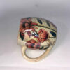 Pottery Mug - Handcrafted Ideal for Tea & Coffee with Flower Design