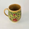 Pottery Mug - Handcrafted Perfect for Cozy Morning with Flower Design