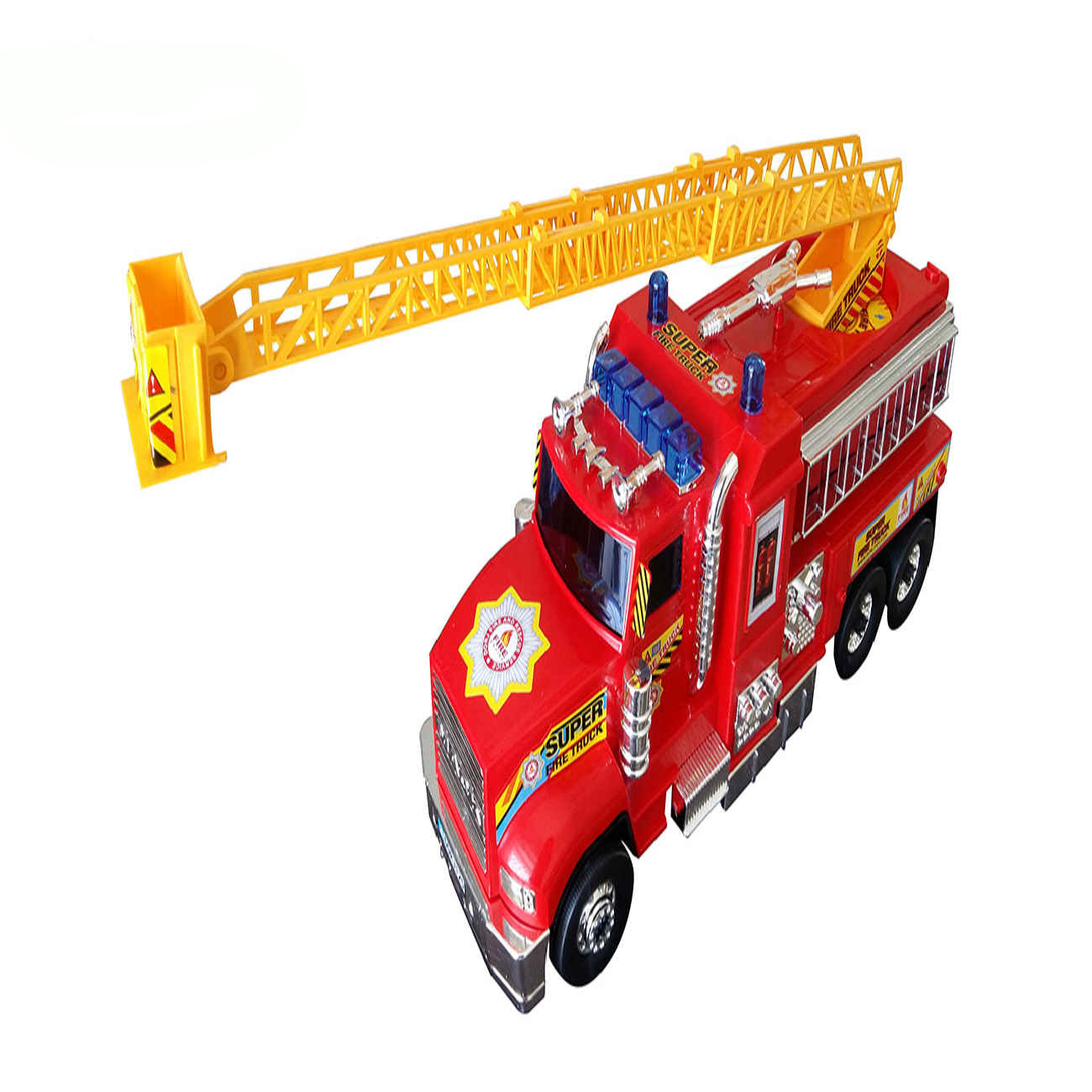 Powerful Fire Toy Truck – with Extendable Ladder for Realistic Play