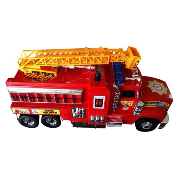 Powerful Fire Toy Truck - with Extendable Ladder for Realistic Play