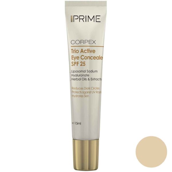 Prime Concealer SPF 25 - Brightens, Protects & Moisturizes No. 102 (Pack of 2)