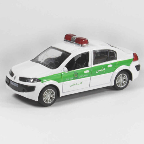 Renault Megane Toy Car – Traffic Police Model Highly Detailed and Realistic