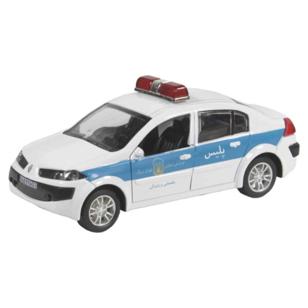 Renault Megane Toy Car - Traffic Police Model Highly Detailed and Realistic
