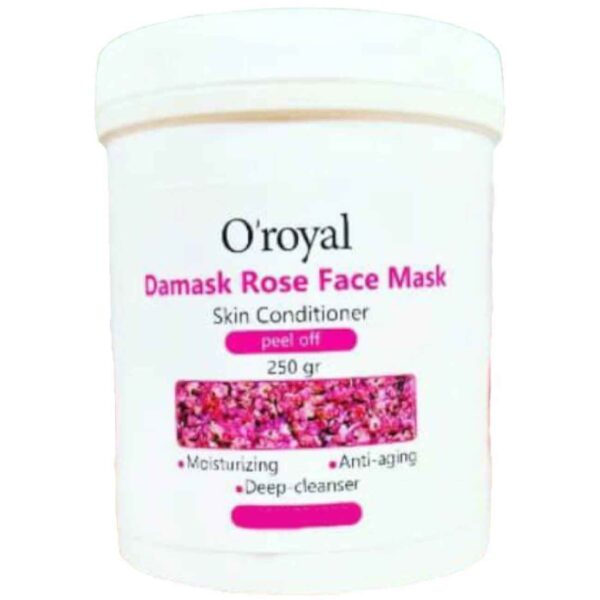 Damask Rose Powder Peel-Off Mask, Prevents Wrinkles Suitable for All Skin Type