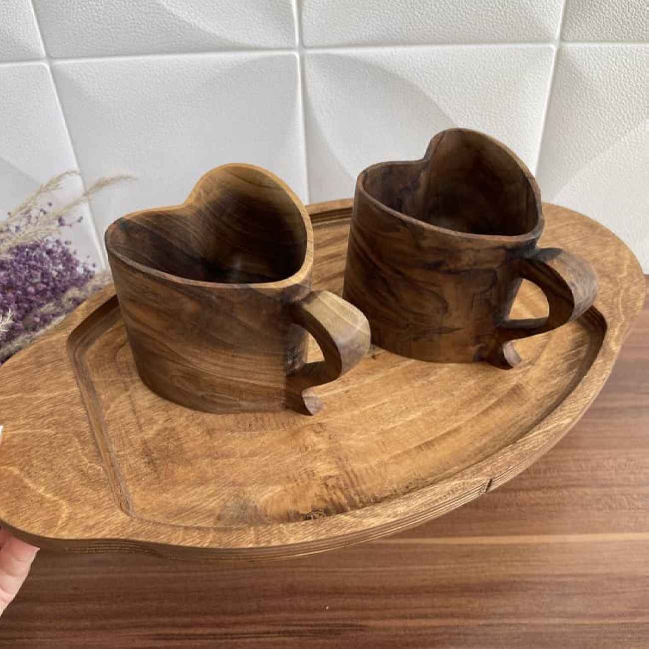 Rustic Wooden Camping Cup – Handcrafted Suitable for Both Cold & Hot Drink
