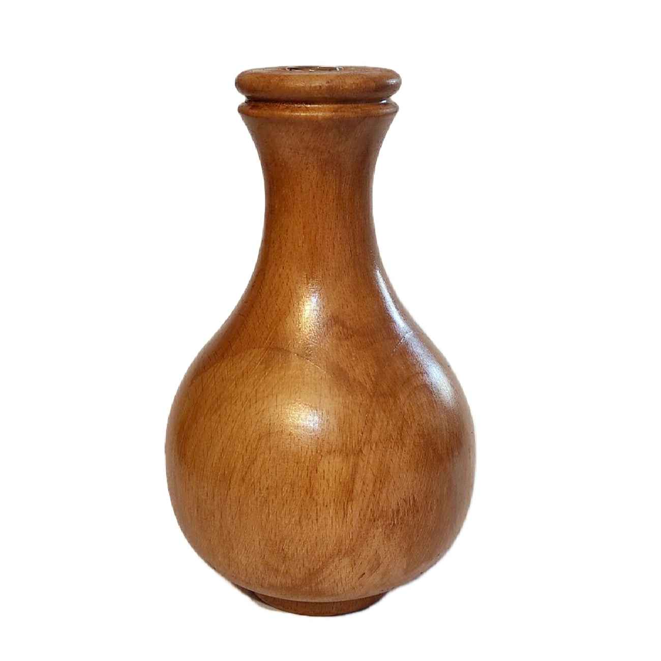 Rustic Wooden Vase - A Natural Touch of Elegance