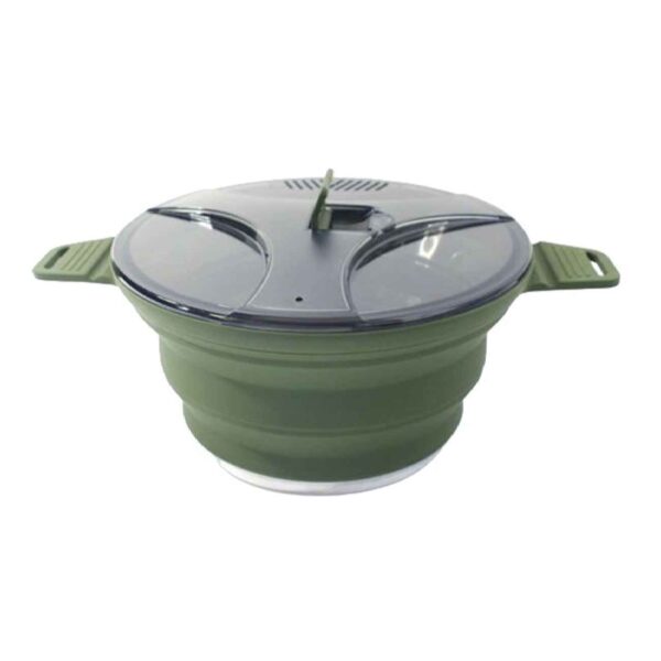 Silicone Folding Camping pot - Compact & Comfort