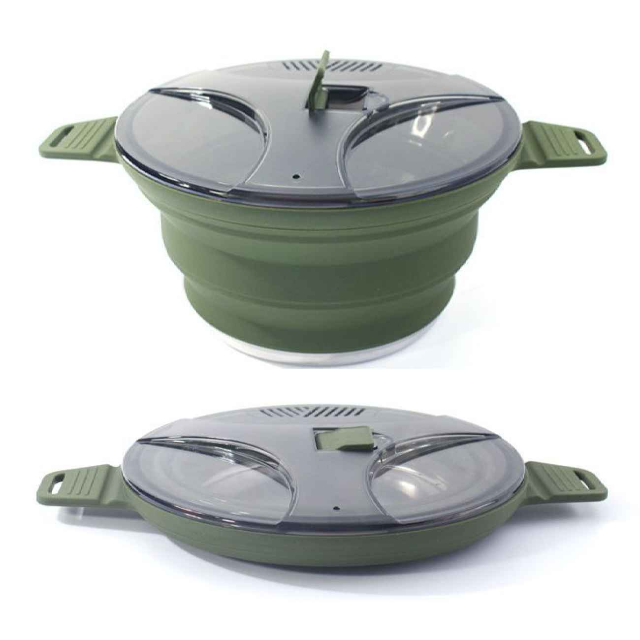 Silicone Folding Camping pot – Compact & Comfort