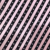 Silk Satin Pillowcase - Stripes and with Heart Design (Pack of 2)
