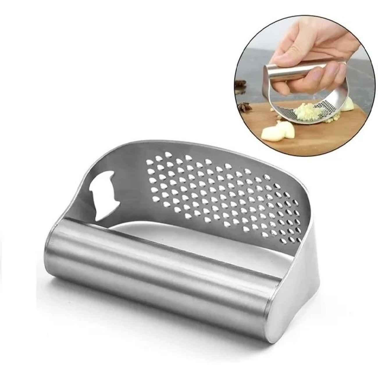 Sleek & Sturdy Manual Garlic Press – Made for Everyday Use