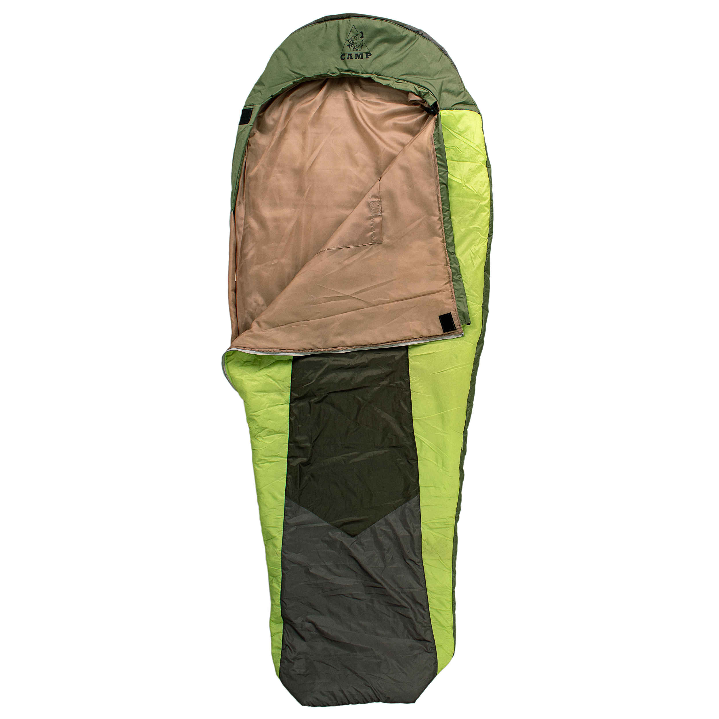 Sleeping Bag – Cozy & Durable with Premium Insulation for Extreme Weather in Green