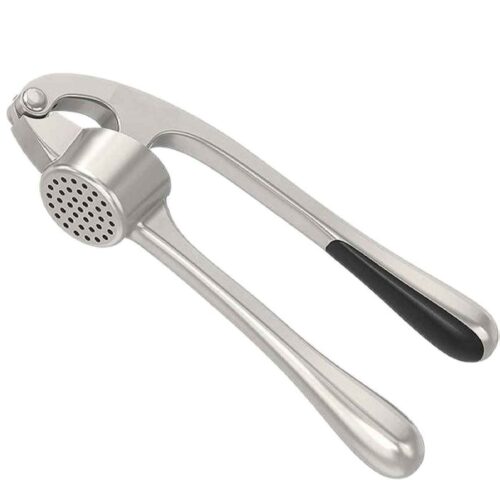 Manual Garlic Press Stainless Steel – Rust-Resistant and Dishwasher Safe