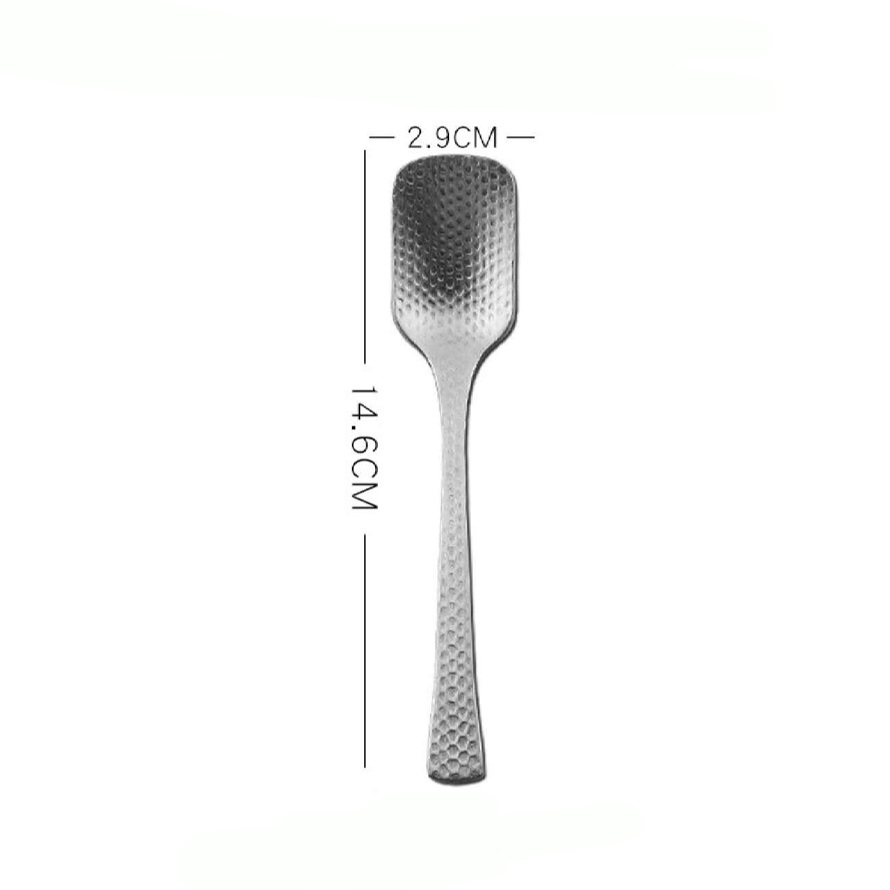 Stainless steel Ice Cream Spoon Set – for an Elevated Dessert Experience (6 Pieces)
