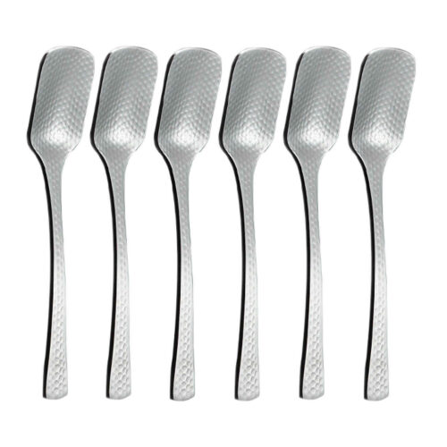 Stainless steel Ice Cream Spoon Set – for an Elevated Dessert Experience (6 Pieces)