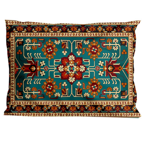 Traditional Persian Pillowcase – Carpet Design for Stylish Living (Pack of 2)