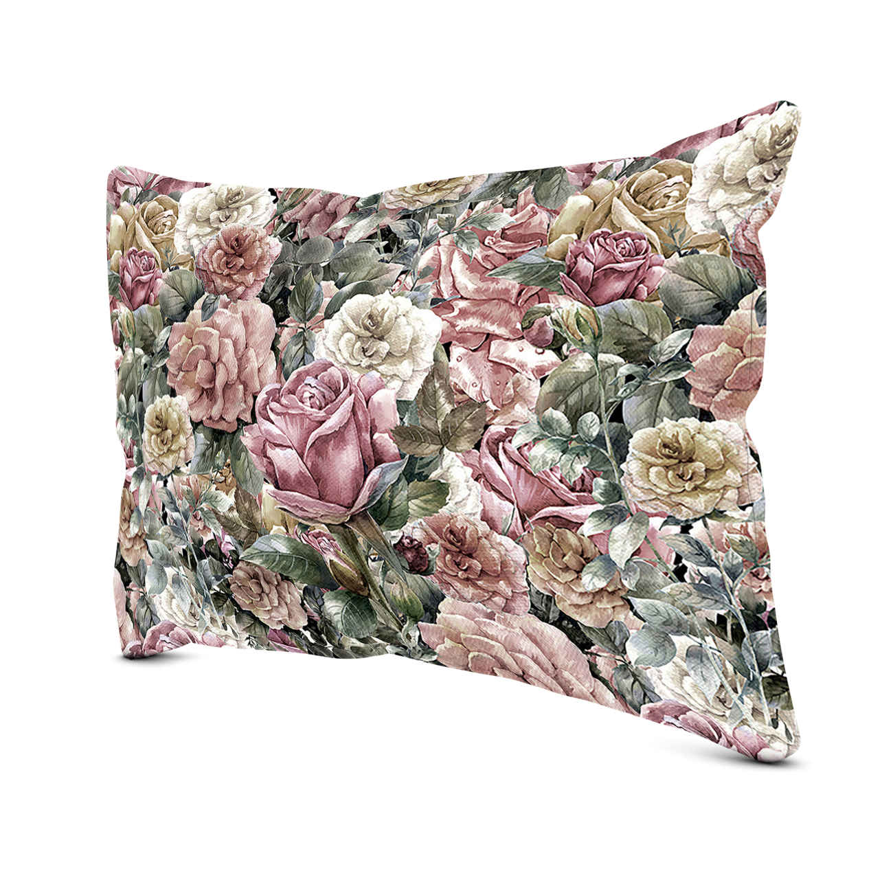 Vintage Floral Pillowcase – Soft & Stylish, Double-Sided Cotton