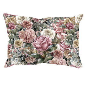Vintage Floral Pillowcase – Soft & Stylish, Double-Sided Cotton