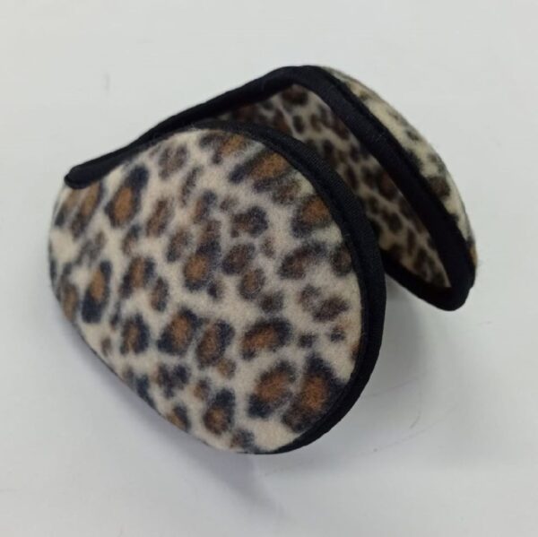 Winter Earmuffs – Lightweight in Leopard Design, Keeping Your Ears Warm