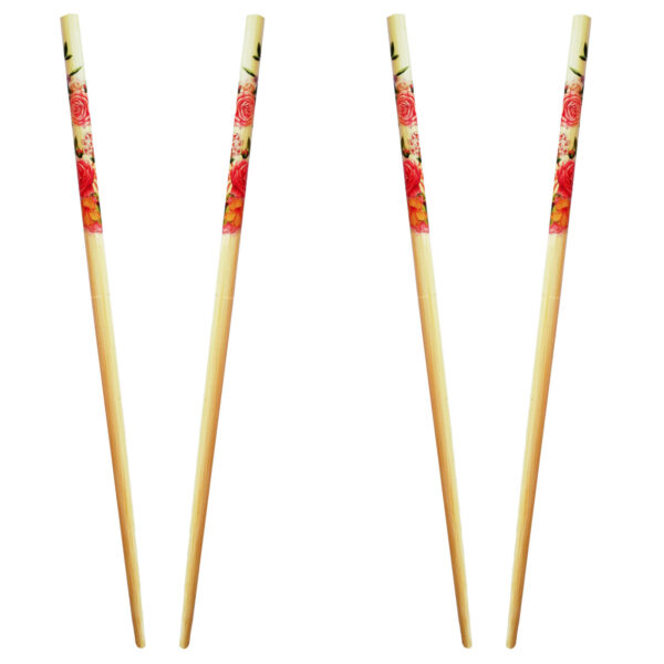 Wooden Chopsticks – Classic & Timeless Made of Bamboo (Set of 2)