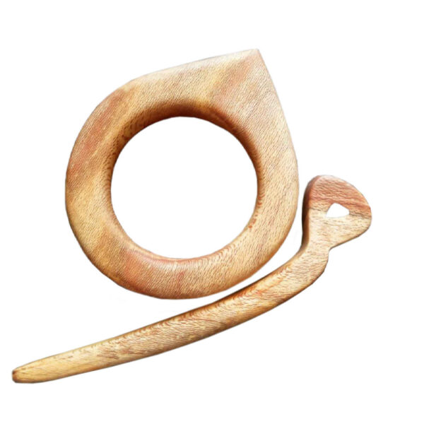 Persian Wooden Hair Stick – Handcrafted Perfect for Everyday Styling