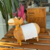 Wooden Novelty Paper Towel Holder – Fun & Functional Kitchen Decor
